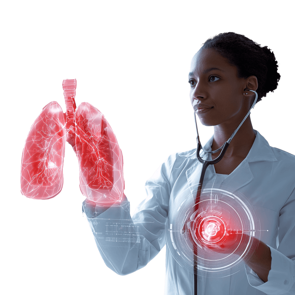 Professionnelle de santé utilisant FASADE Soft
